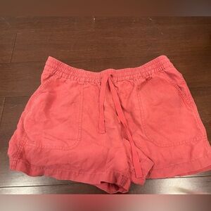 j crew point sur faded Pink Shorts med